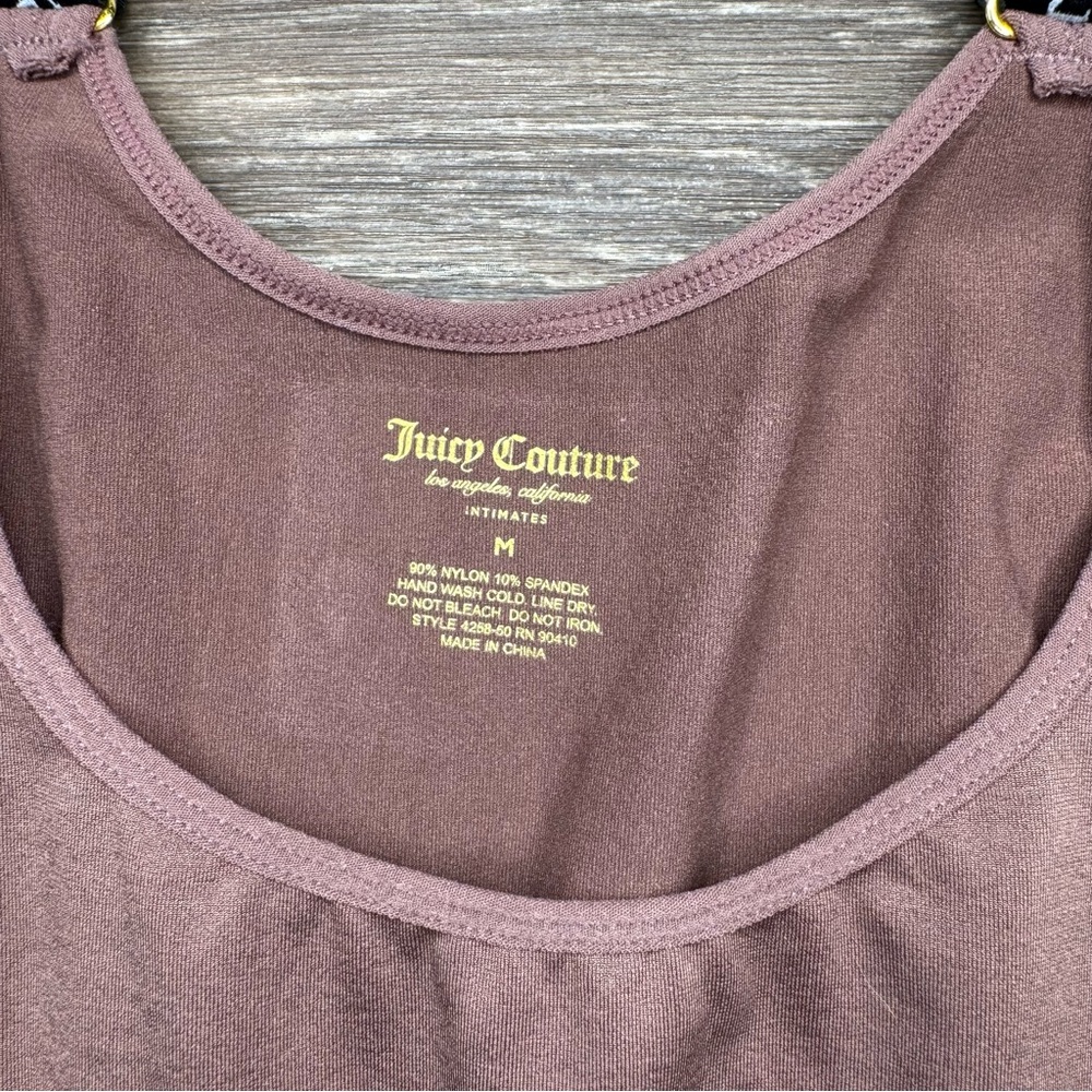 Juicy Couture Pink Fitted Tank Top Women’s Size Large - Picture 2 of 7